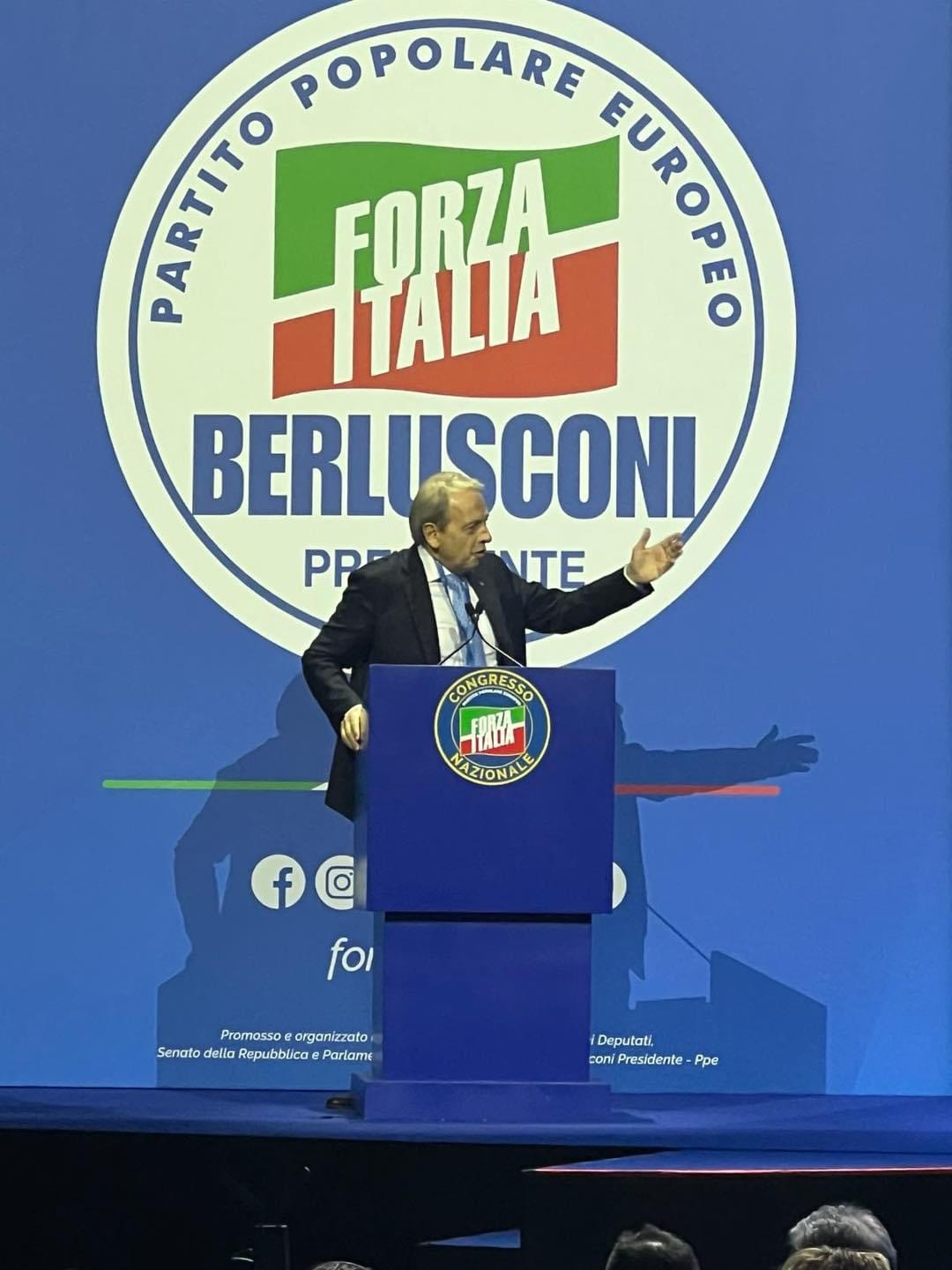 RobertoRossoCongressoNazionaleFIFebbraio2024Roma